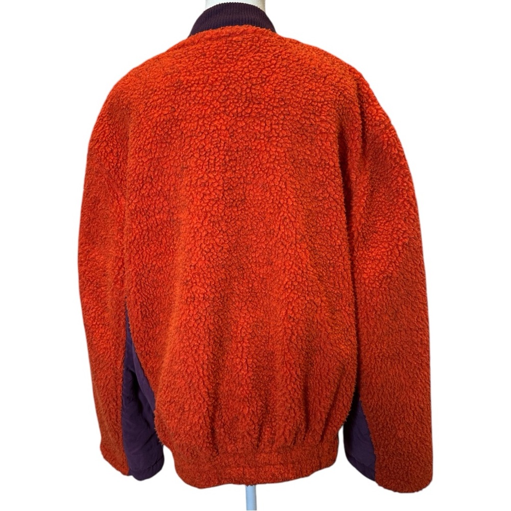We The Free Rivington Sherpa Teddy Jacket Color-Block Design EUC - Picture 7 of 11